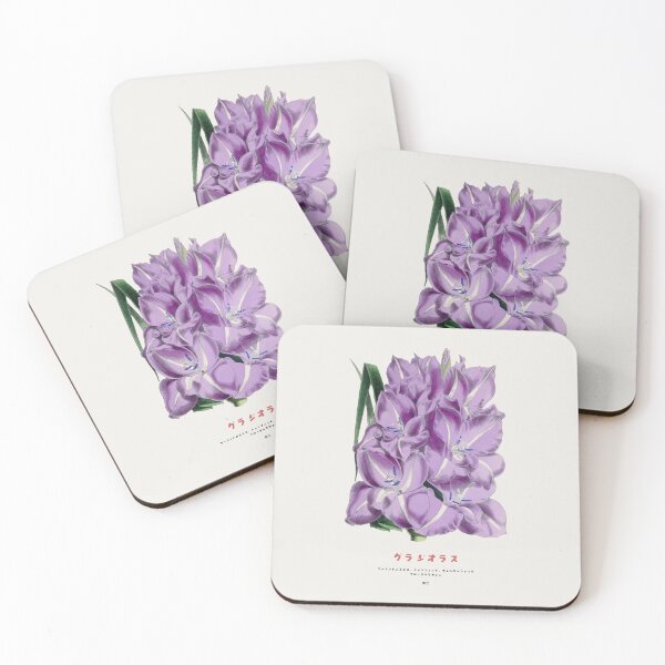 Item preview, Gladiolus Japanese Botanical Chart designed and sold by Vintagrafica.