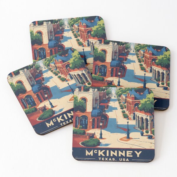 Item preview, McKinney Texas USA Vintage Travel Tourism  designed and sold by TravelersGems.