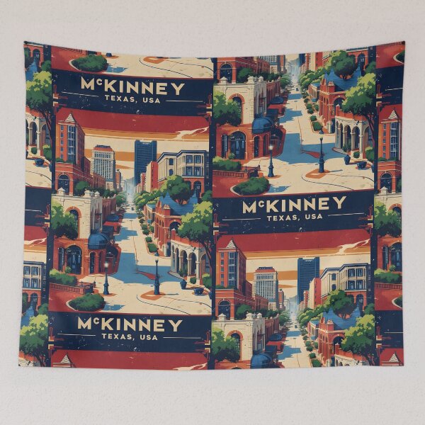Item preview, McKinney Texas USA Vintage Travel Tourism  designed and sold by TravelersGems.