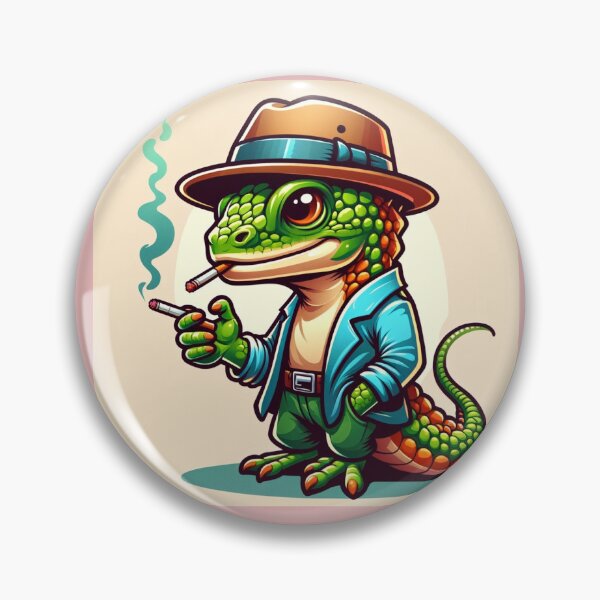Item preview, "Lounge Lizard Chain-Smoker" designed and sold by NCLaserDesigns.