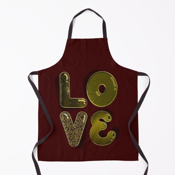 Item preview, Luxury Gold LOVE Letters – Elegant 3D Romantic Art designed and sold by asudesign.