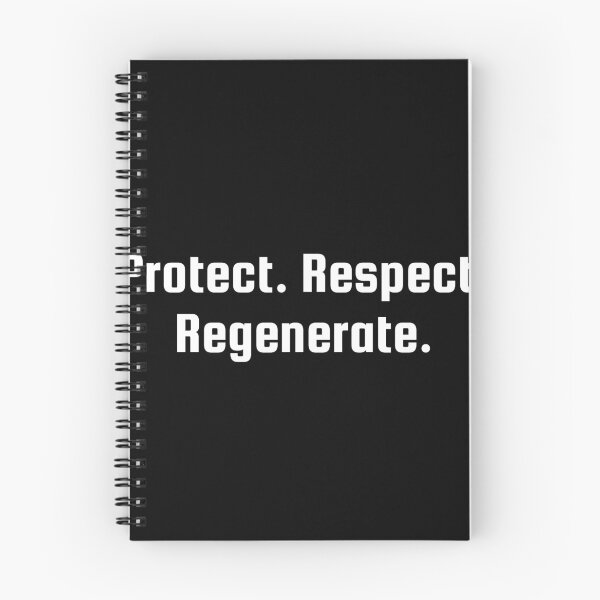 Item preview, Protect. Respect. Regenerate. designed and sold by Ninjacatoff.