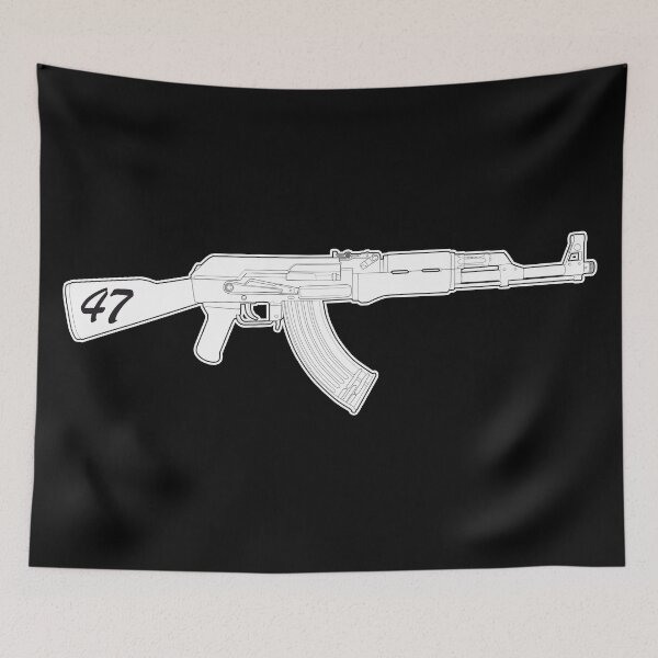 Item preview, Legendary Kalashnikov assault rifle 47 white version designed and sold by FAawRay.