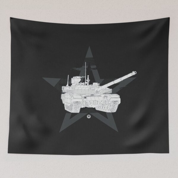 Item preview, Modern Russian Tank Star Emblem Military Design designed and sold by FAawRay.