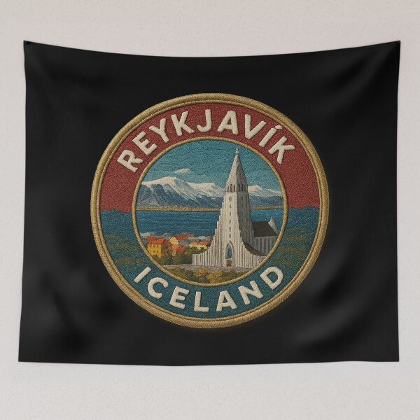 Item preview, Reykjavík, Iceland – Hallgrímskirkja & Horizons designed and sold by Girih.
