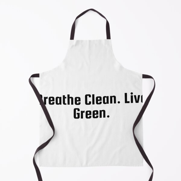Item preview, Breathe Clean. Live Green. designed and sold by Ninjacatoff.