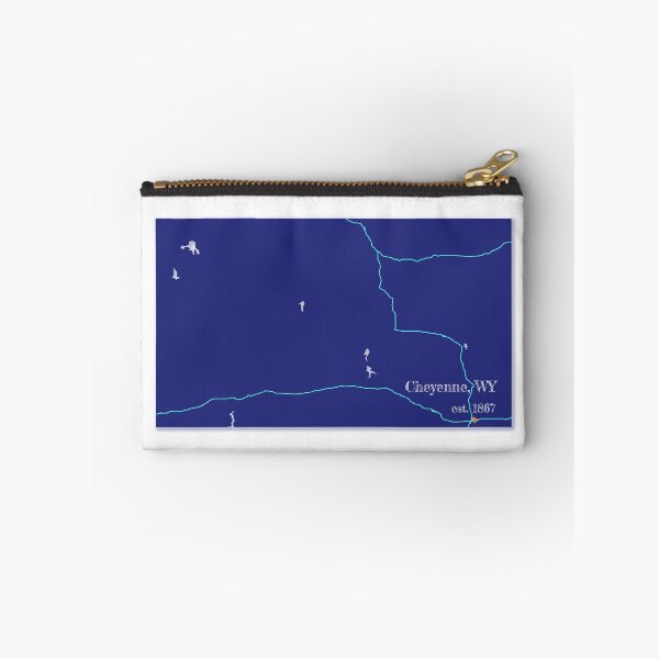 Artikelvorschau, Cheyenne, WY [Blau] entworfen und verkauft von PhilbonianDezin.