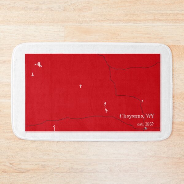 Item preview, Cheyenne, WY [Red] designed and sold by PhilbonianDezin.