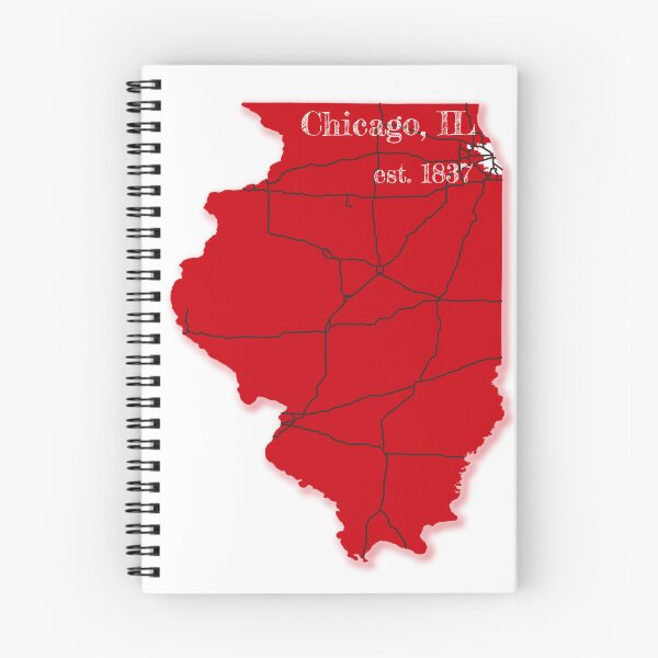 Item preview, Chicago, IL [Red] designed and sold by PhilbonianDezin.