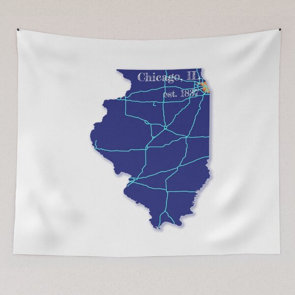 Item preview, Chicago, IL [Azul] designed and sold by PhilbonianDezin.