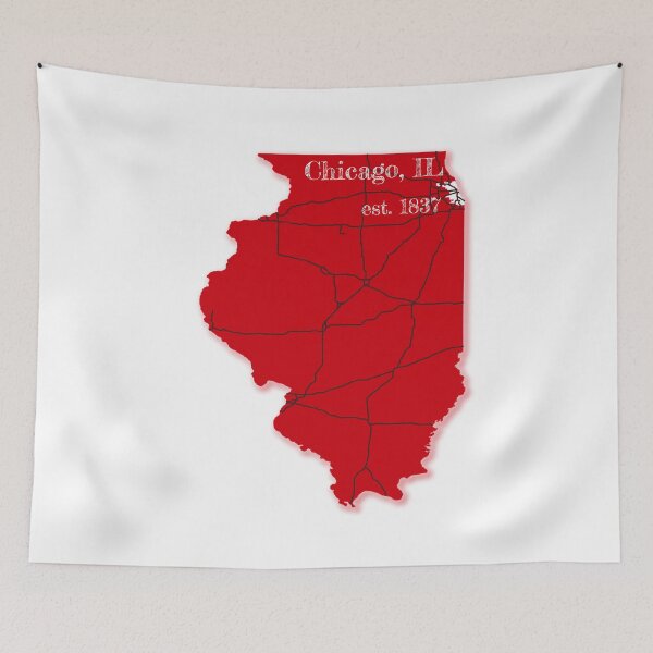 Item preview, Chicago, IL [Red] designed and sold by PhilbonianDezin.