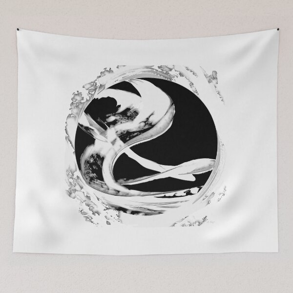 Item preview, Embracing A Black Moon Art designed and sold by Sharon Cummings Art.