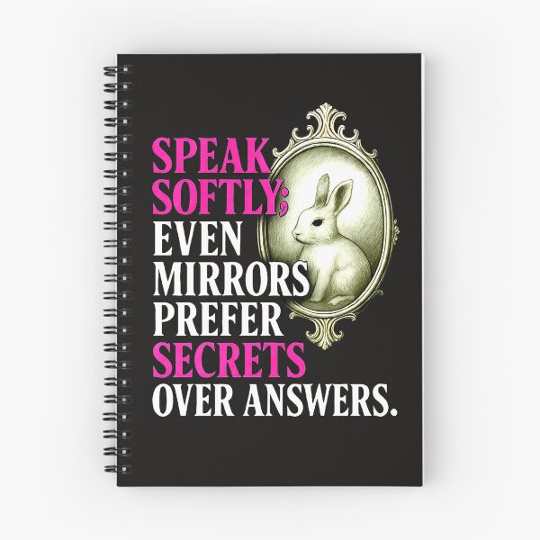 Item preview, Whimsical, Poetic, Rabbit, Mirror, Pink, Surreal designed and sold by ArtbyJustis.