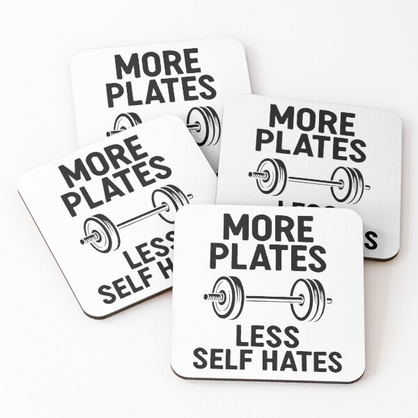 Item preview, More Plates Less Self Hates designed and sold by My Kozy Shoppe.