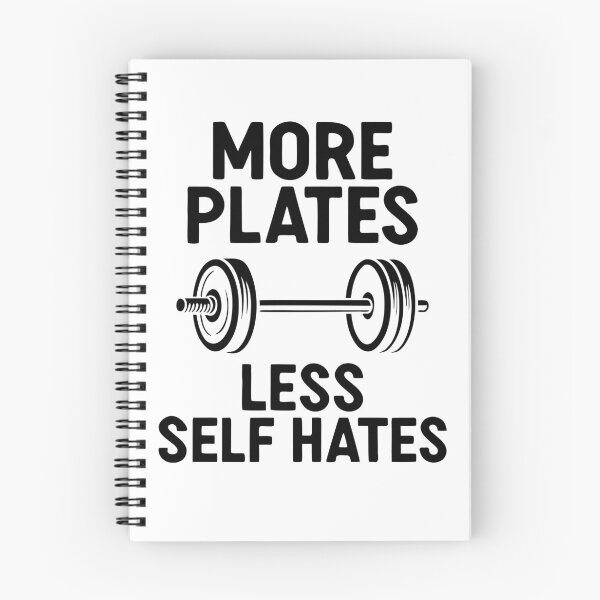 Item preview, More Plates Less Self Hates designed and sold by My Kozy Shoppe.