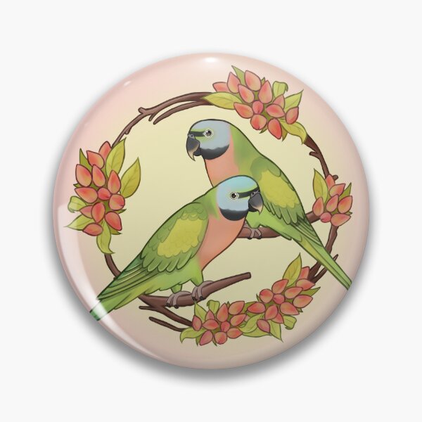 Item preview, Cute Moustached Parrots designed and sold by meruesan.