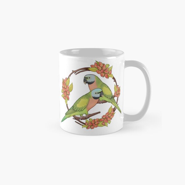 Item preview, Cute Moustached Parrots designed and sold by meruesan.