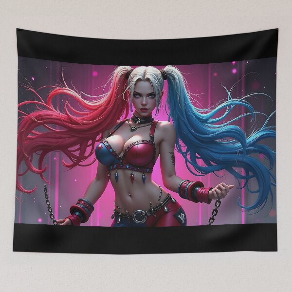Artikelvorschau, Harley entfesselt entworfen und verkauft von Digital Dream Art.