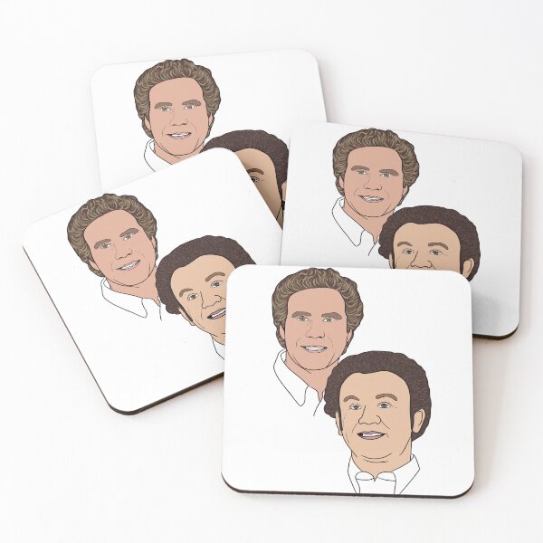 Item preview, Step Brothers Art Print – Dale & Brennan Portrait designed and sold by NotMovieQuality.