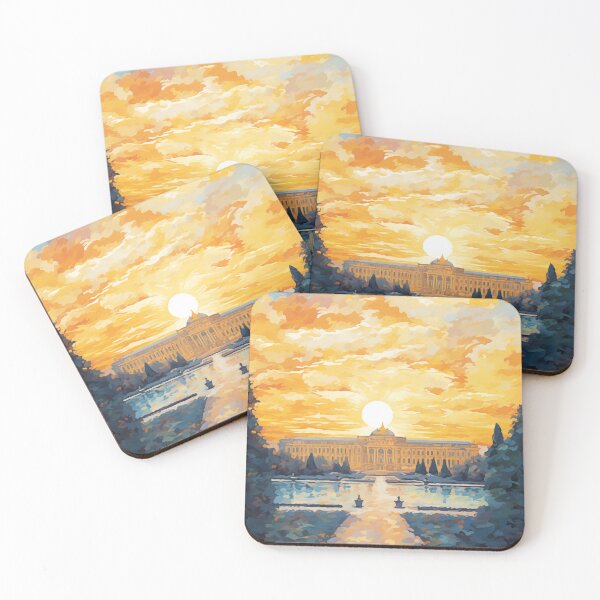 Item preview, Majestic Austrian Palace at Sunset designed and sold by Anuchartl.