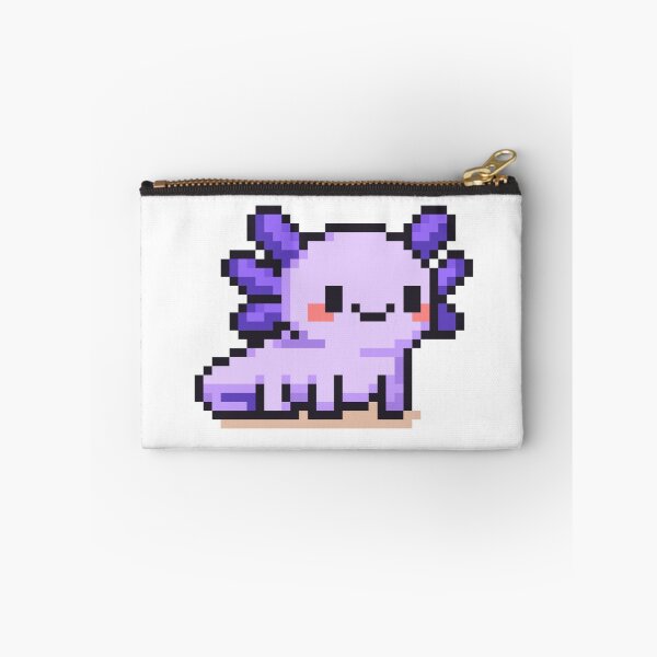 Item preview, Tiny Pixel Axolotl – Lavender Happy Strider designed and sold by retro_pixel.