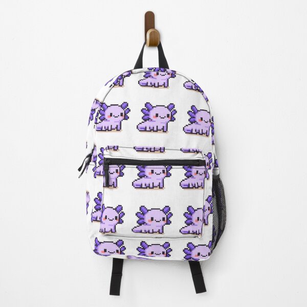 Item preview, Tiny Pixel Axolotl – Lavender Happy Strider designed and sold by retro_pixel.