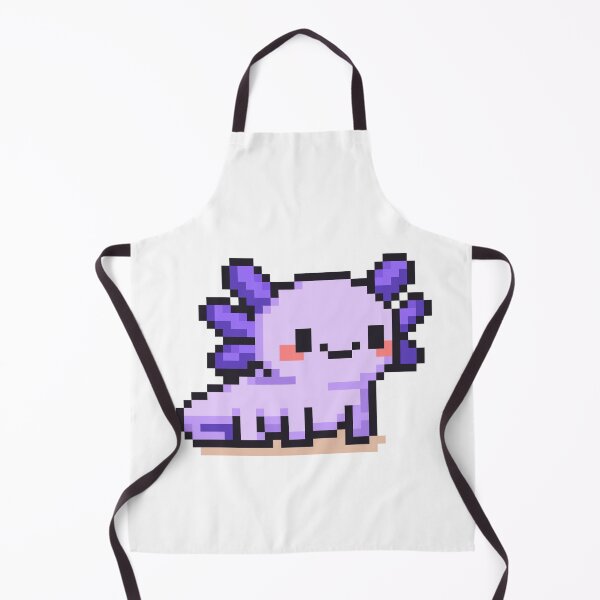 Item preview, Tiny Pixel Axolotl – Lavender Happy Strider designed and sold by retro_pixel.