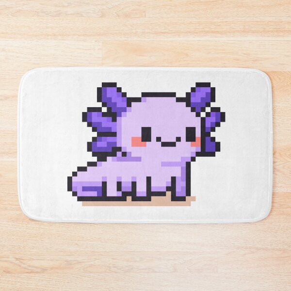 Item preview, Tiny Pixel Axolotl – Lavender Happy Strider designed and sold by retro_pixel.