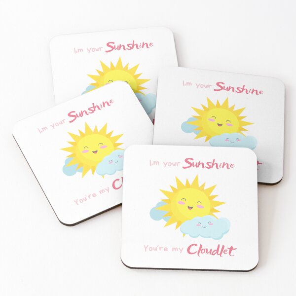 Item preview, I'm your Sunshine you're my cloudlet, fany gifts for girl or boy designed and sold by LittleD-Design.