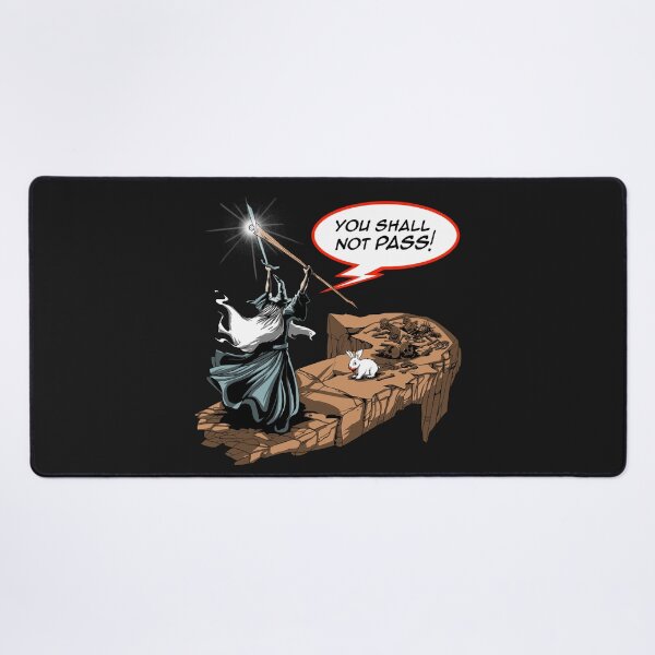 Item preview, You shall not pass rabbit designed and sold by Zascanauta.