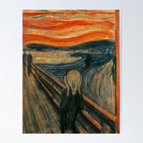 Edvard Munch Parody Posters for Sale Redbubble