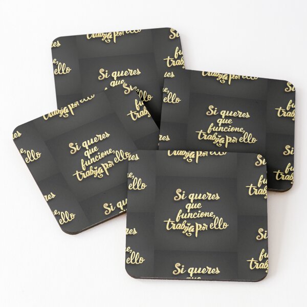 Item preview, Si querés que funcione, trabaja por ello designed and sold by casamomo.
