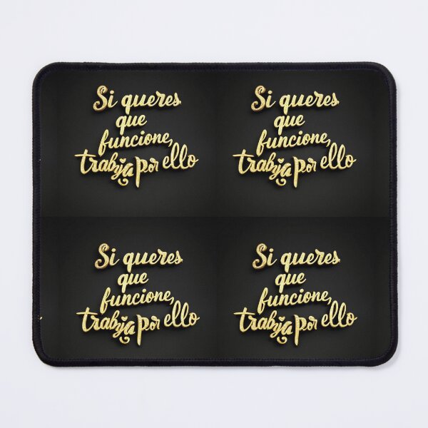 Item preview, Si querés que funcione, trabaja por ello designed and sold by casamomo.