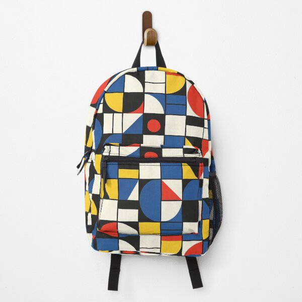 Item preview, Modernist Rhythm – Bauhaus Geometric Grid Pattern designed and sold by SUNAGIMO9999.