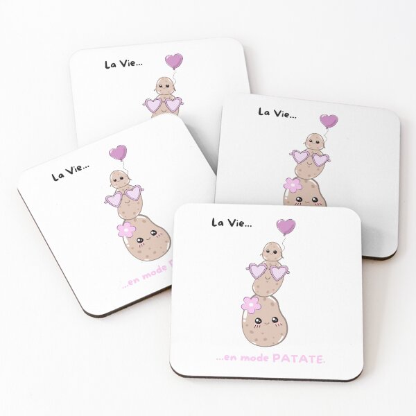 Item preview, Marabel, Loca Potata & Poohray - Potato Life designed and sold by Freet Cosy Club.