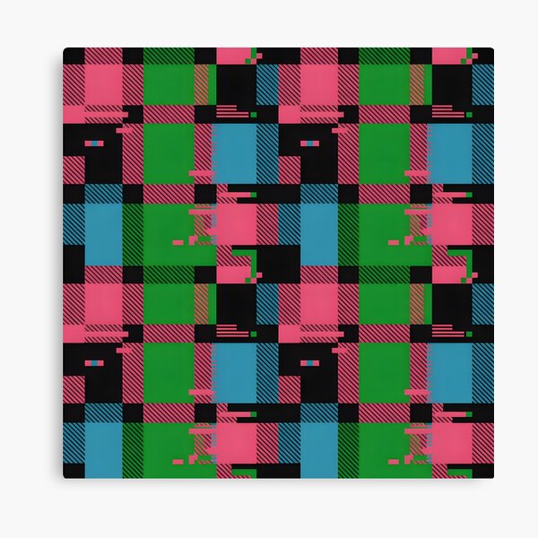 Artikel-Vorschau von Brain Rot Glitch Plaid, designt und verkauft von Things and stuff.