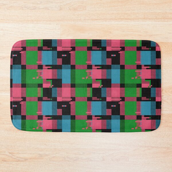 Item preview, Brain Rot Glitch Plaid designed and sold by Things and stuff.