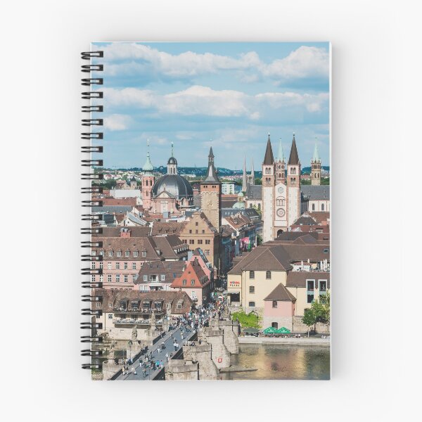 Item preview, Aerial view of the historic city of Wurzburg designed and sold by dvoevnore.