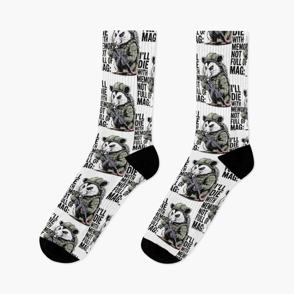 Item preview, I'll Die With Memories Not A Full Mag Live for Memories, Not Mags military possum designed and sold by MIMSCorneR.