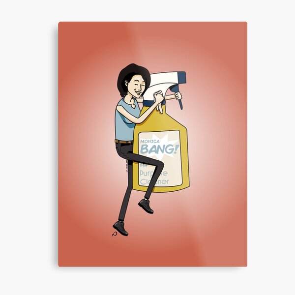 Obsessive Compulsive Cleaner Metal Print