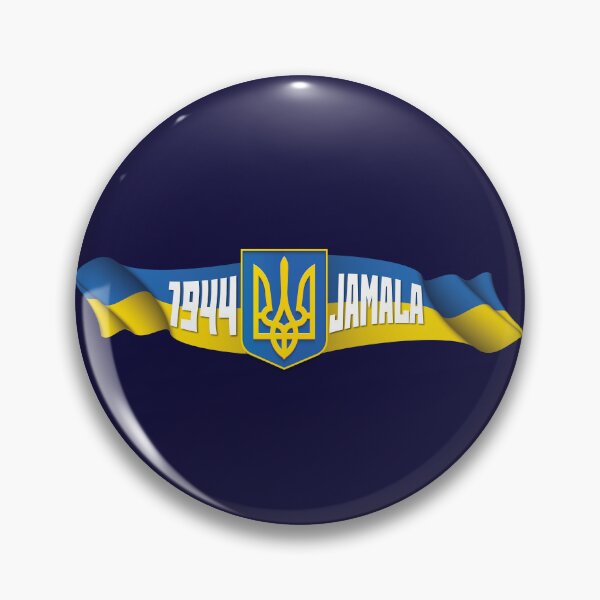 Item preview, 1944 - Jamala - Eurovision 2016  Winner - Ukraine - Eurovision Song Contest Winners - Eurovision Ukraine - Artist Profits to Charity - Slava Ukraini designed and sold by Vision-Tees.