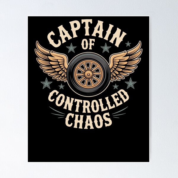 Item preview, Controlled Chaos Transport Technician designed and sold by Printed-Memes.