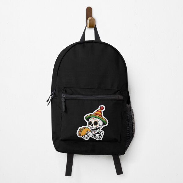 Item preview, Skull Tacos and Party Sticker designed and sold by TheSkullRoom.