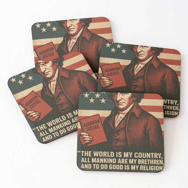 Item preview, Thomas Paine: Revolutionary Spirit of the Common Good designed and sold by StarsAndSickles.