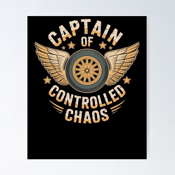 Item preview, Controlled Chaos Transport Technician designed and sold by Printed-Memes.