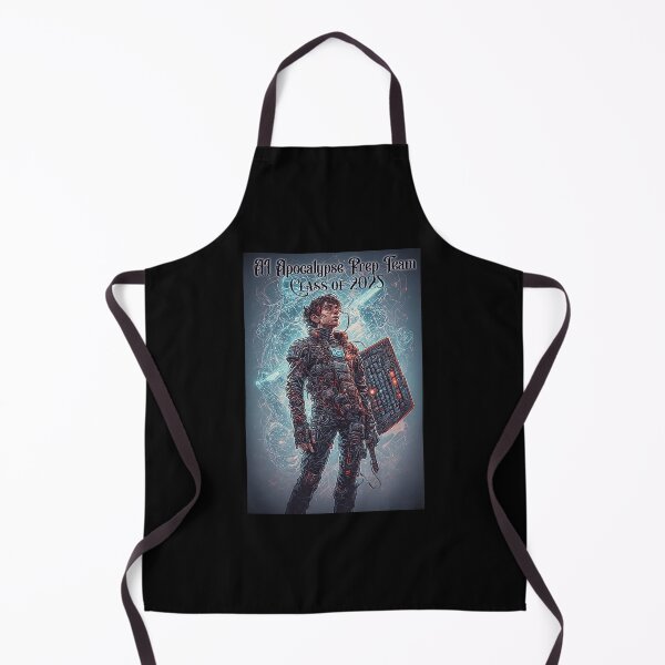 Item preview, AI Apocalypse Prep Team – Cyberpunk 90s Geek Design designed and sold by Mark Mentzer.