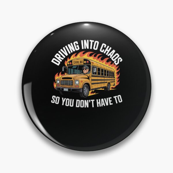 Item preview, Chaos Transport School Bus Driver designed and sold by Printed-Memes.
