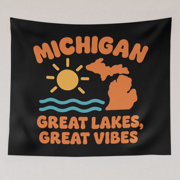 Item preview, Great Lakes Great Vibes – Michigan Summer designed and sold by American Travels.
