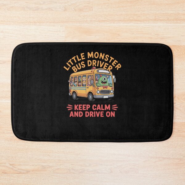 Item preview, Little Monster School Bus Driver designed and sold by Printed-Memes.