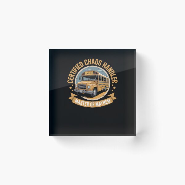 Item preview, Chaos Transport School Bus Driver designed and sold by Printed-Memes.